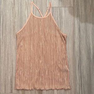 Hollister shiny tank top